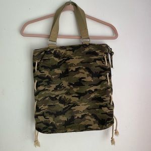 CBGB Camouflage Tote Bag